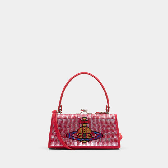 Doll Xl Frame Purse - Vivienne Westwood - Leather - Pink