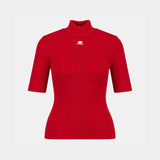 Reedition Ss Knitwear - Courreges - Synthetic - Red
