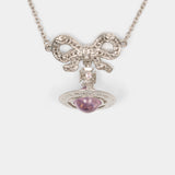 Octavie Necklace - Vivienne Westwood - Metal - Pink