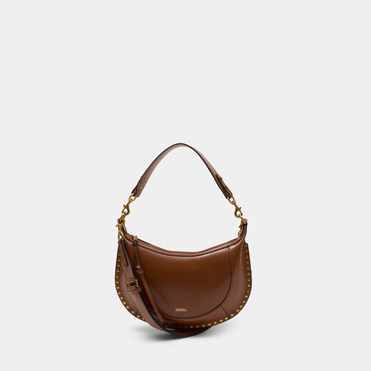 Naoko Gz Shoulder Bag - Isabel Marant - Leather - Brown