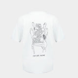 Sadinner T-Shirt - SAMSØE SAMSØE - Cotton - White