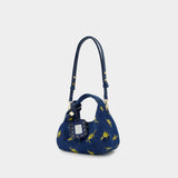 Hobo Mini Flowers Purse - Ganni - Cotton - Multicolor