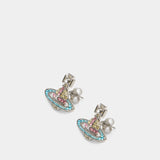 Kika Earrings - Vivienne Westwood - Metal - Blue