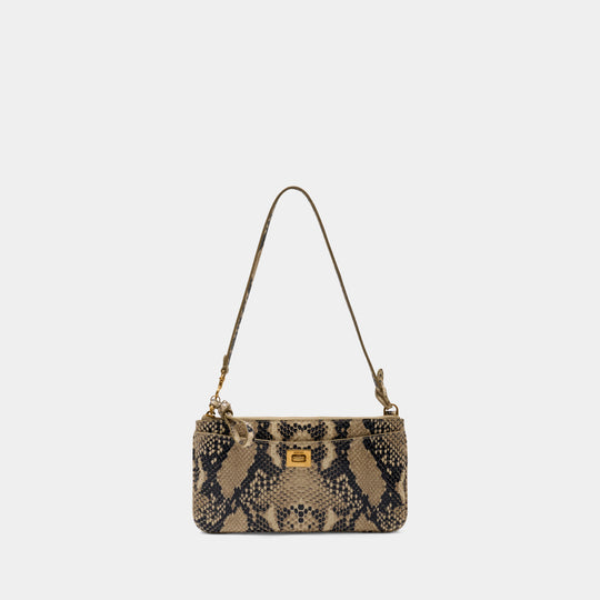 Rodeo clutch bag - Balenciaga - Leather - Python