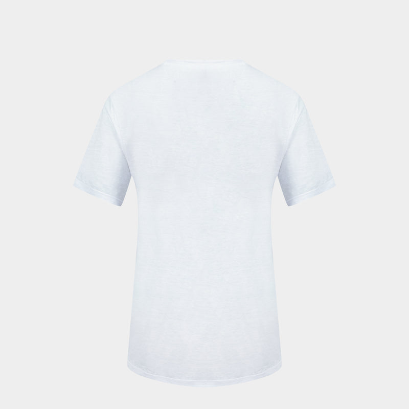 Zewel Gz T-Shirt - Isabel Marant - Linen - White