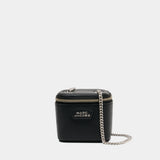 The Mini Vanity Shopper Bag - Marc Jacobs - Leather - Black