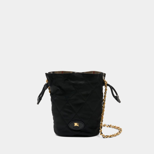 Ls Horseshoe Mini Shopper Bag - Burberry - Synthetic - Black