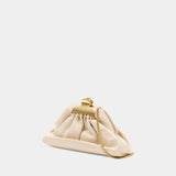 The Small Claw Clip Clutch - Marc Jacobs - Leather - White