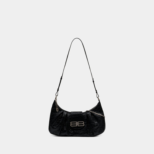 Pamela Shoulder Bag - Balenciaga - Leather - Black