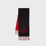 25x180 Scarf - Vivienne Westwood - Wool - Black