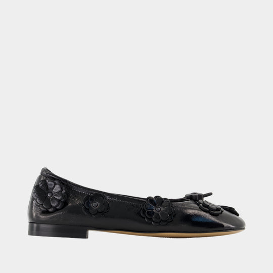 Brielle Ballerinas - CECILIE BAHNSEN - Leather - Black