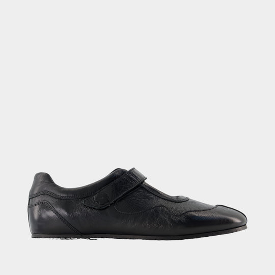 Cosmo Sneakers - CECILIE BAHNSEN - Leather - Black