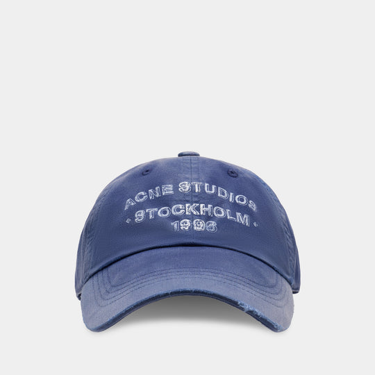 Cap - Acne Studios - Cotton - Blue