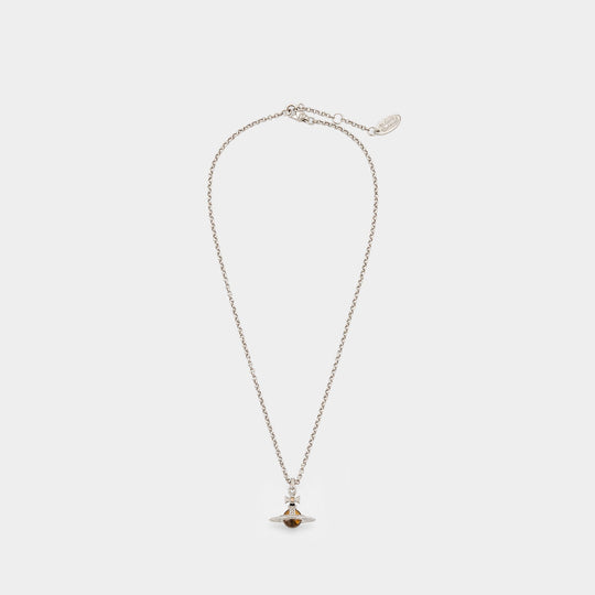 New Petite Orb Necklace - Vivienne Westwood - Metal - Silver