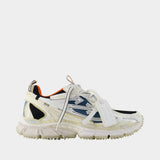 Be Right Back Worn Out Effect Sneakers - OFF WHITE - Synthetic - White