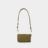 Marcel Lunch Box Crossbody - AMI Paris - Nylon - Brown