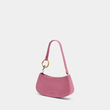 Ollie Shoulder Bag - Staud - Leather - Pink