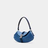 B Kat Purse - Ganni - Cotton - Blue