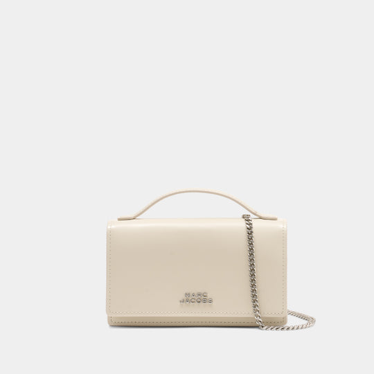 The Mirror Mini Crossbody - Marc Jacobs - Leather - White