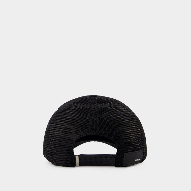 Arts District Trucker Cap - Amiri - Cotton - Black