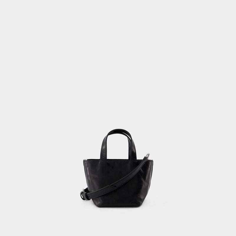 Punch Mini Shopper Bag - Alexander Wang - Leather - Black