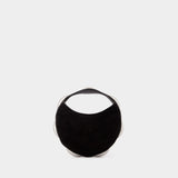 Dome Circular Top Handle Bag - Alexander Wang - Leather - Black