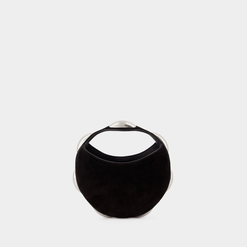 Dome Circular Top Handle Bag - Alexander Wang - Leather - Black