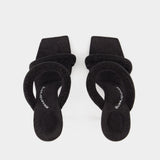 Julie Tubular Sandal - Alexander Wang - Synthetic - Black