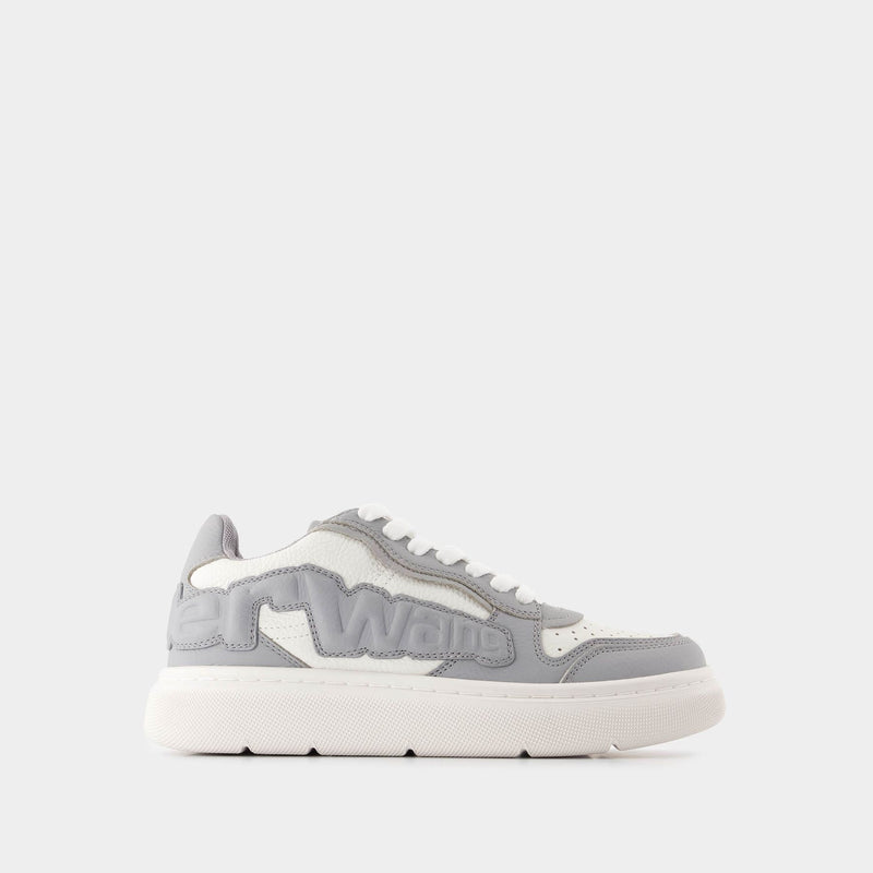 Puff Sneakers - Alexander Wang - Leather - Grey