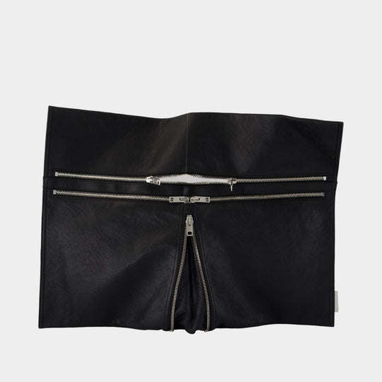 Geo Large Hobo Bag - Alexander Wang - Leather - Black