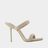 Julie Tubular Webbing Sandals - Alexander Wang - Nylon - Beige