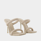 Julie Tubular Webbing Sandals - Alexander Wang - Nylon - Beige