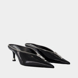 Akila Mules - Alexander Wang - Leather - Black