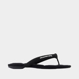 Jenna Sandals - Alexander Wang - Nylon - Black