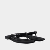 Jenna Sandals - Alexander Wang - Nylon - Black