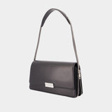 Siren Medium Flap Shoulder Bag - Alexander Wang - Leather - Black