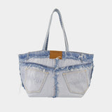 Punch Tote - Alexander Wang - Cotton - Blue