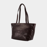 Punch Medium Tote Bag - Alexander Wang - Leather - Brown