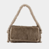 Ricco Slim Flap Shoulder Bag - Alexander Wang - Leather - Grey