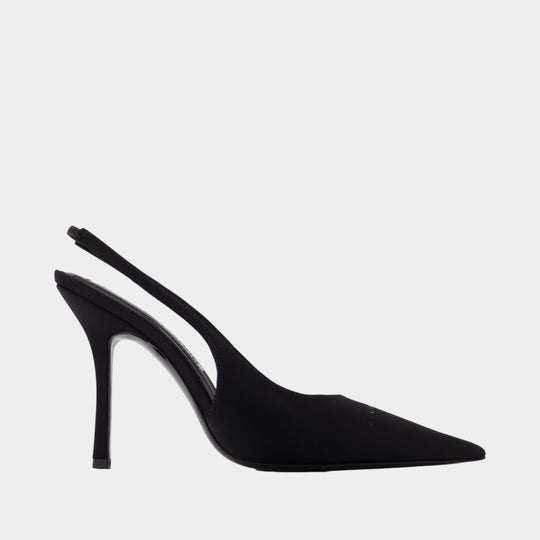 Buffy 105mm Sling Back Pumps - Alexander Wang - Synthetic - Black