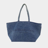 Punch Tote - Alexander Wang - Cotton - Blue