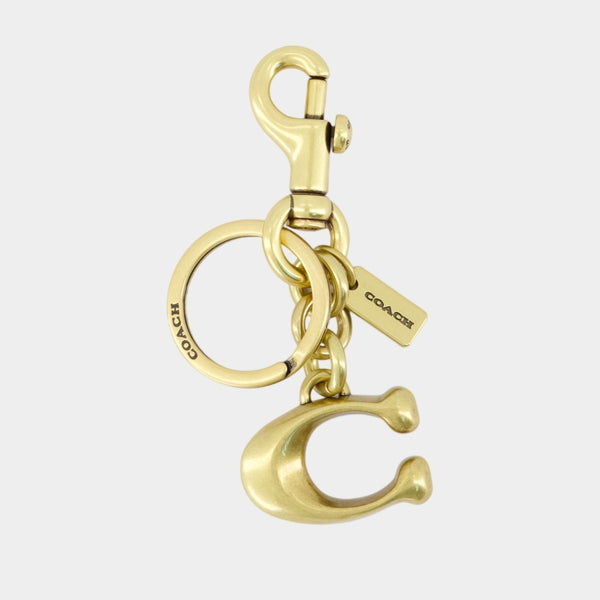 Keyfobs Keychain - Coach - Brass - Gold