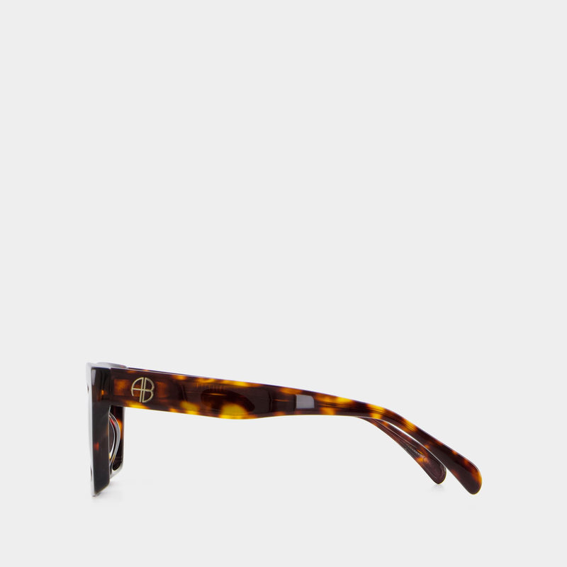 Indio Sunglasses - ANINE BING - Acetate - Brown