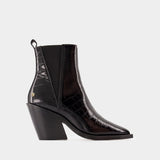 Bekah Boots - ANINE BING - Calfskin - Black