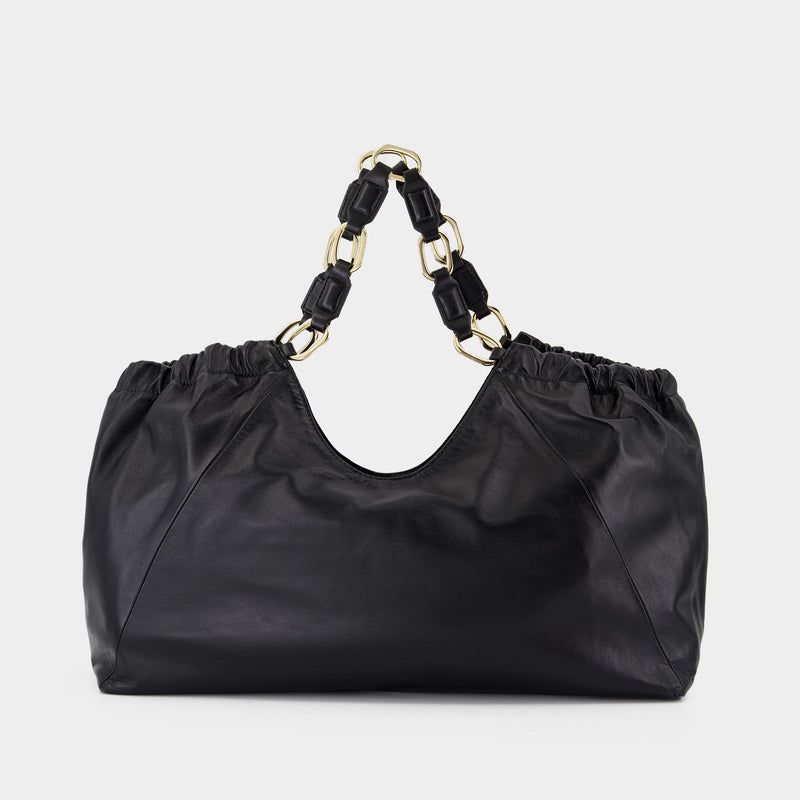 Kate Medium Tote - ANINE BING - Leather - Black