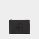 Lili Pouch - ANINE BING - Leather - Black