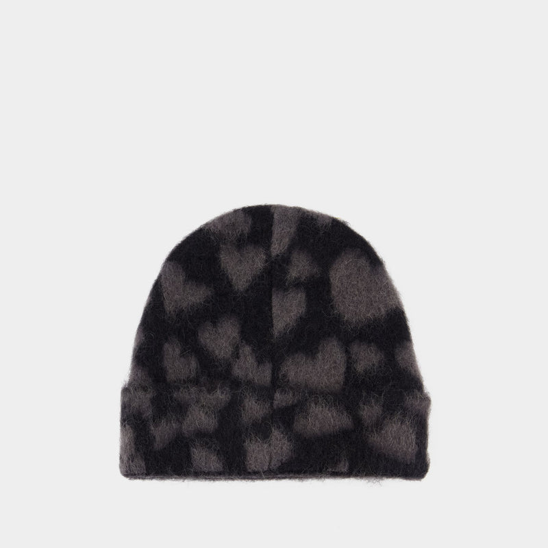 Elia Beanie - ANINE BING - Wool - Black