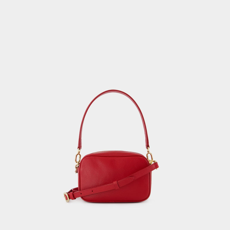 Lili Crossbody - ANINE BING - Leather - Red