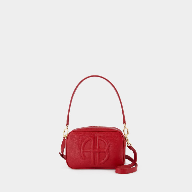 Lili Crossbody - ANINE BING - Leather - Red