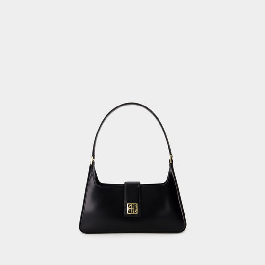 Lou Shoulder Bag - ANINE BING - Leather - Black